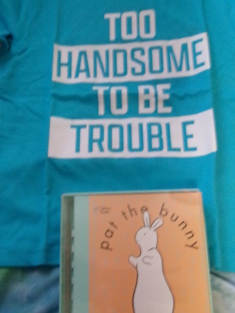 NWT Too Handsome 2T Children's Place Tee and Pat the Bunny Book
